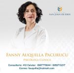 FANNY AUQUILLA PSICÓLOGA CLÍNICA-PSICOTERAPEUTA